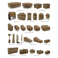 Classic Accessories® - Hickory™ Sand XX-Large BBQ Grill Cover (72"L X 26"W X 51"H) 19 Classic Accessories® - Hickory™ Sand XX-Large BBQ Grill Cover (72"L X 26"W X 51"H) -Summit Trails 55 197 062401 00 9