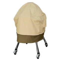 Classic Accessories® - Veranda™ Pebble X-Large Kamado Grill Cover For Big Green Egg™ Grill (27"Dia X 45"H)