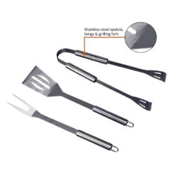 Classic Accessories® - Medium BBQ Grill Cover With Grill Tool Set (58"L X 26"D X 48"H) -Summit Trails 55 306 tool ec 9