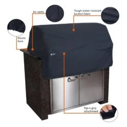 Classic Accessories® - Classic™ Black X-Small Built-In Grill Cover (32"L X 26"W X 24"H) -Summit Trails 55 311 360401 00 7