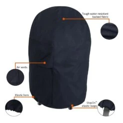 Classic Accessories® - Classic™ Black Round Smoker Cover (19"Dia X 39"H) -Summit Trails 55 318 010401 00 7