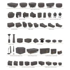 Classic Accessories® - Ravenna™ Taupe Large Kamado Grill Cover For Big Green Egg™ Grill (22"Dia X 40"H) -Summit Trails 55 321 045101 ec 10