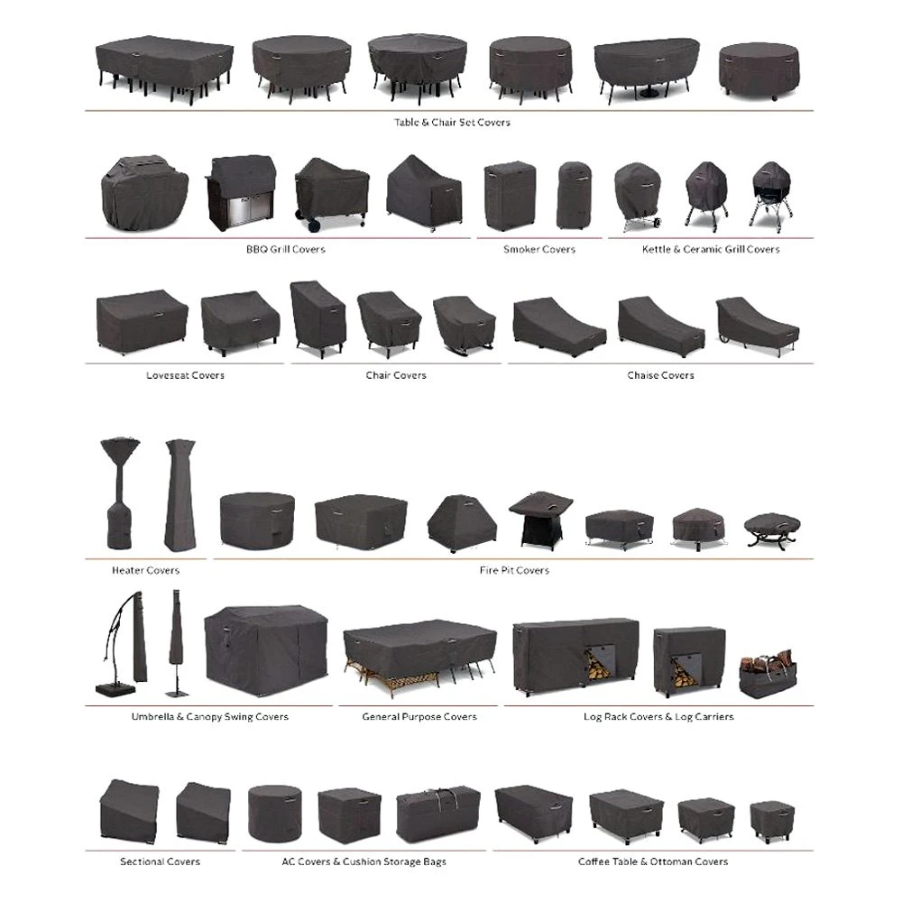 Classic Accessories® - Ravenna™ Dark Taupe Large Built-In Grill Cover (57"L X 29"W X 26"H) 15 Classic Accessories® - Ravenna™ Dark Taupe Large Built-In Grill Cover (57"L X 29"W X 26"H) - Image 13