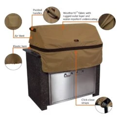 Classic Accessories® - Hickory™ Sand X-Small Built-In Grill Cover (32"L X 26"W X 24"H) 23 Classic Accessories® - Hickory™ Sand X-Small Built-In Grill Cover (32"L X 26"W X 24"H) -Summit Trails 55 330 362401 ec 9