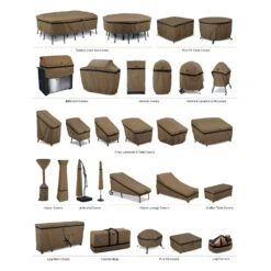 Classic Accessories® - Hickory™ Sand Small Built-In Grill Cover (37"L X 27"W X 24"H) 26 Classic Accessories® - Hickory™ Sand Small Built-In Grill Cover (37"L X 27"W X 24"H) -Summit Trails 55 331 022401 ec 12