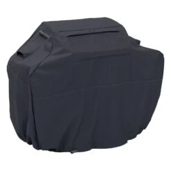 Classic Accessories® - Ravenna™ Black 3X-Large BBQ Grill Cover (80"L X 26"W X 51"H)