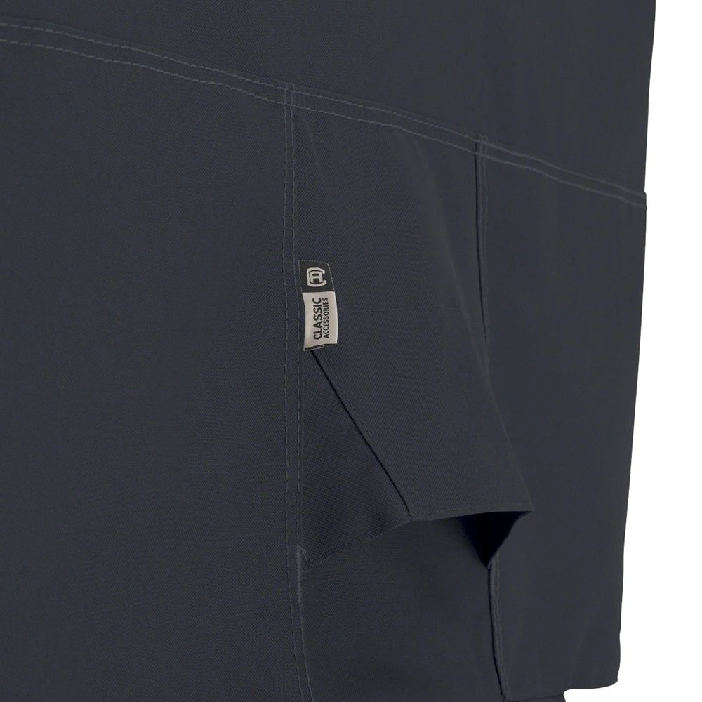 Classic Accessories® - Ravenna™ Black Small Built-In Grill Cover (37"L X 27"W X 24"H) 6 Classic Accessories® - Ravenna™ Black Small Built-In Grill Cover (37"L X 27"W X 24"H) - Image 4