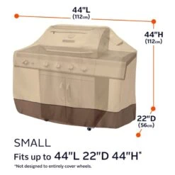 Classic Accessories® - Veranda™ Pebble Small Grill Cover (44"L X 22"W X 44"H) 34 Classic Accessories® - Veranda™ Pebble Small Grill Cover (44"L X 22"W X 44"H) -Summit Trails 55 702 021501 00 16