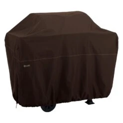 Classic Accessories® - Madrona™ Dark Cocoa Large BBQ Grill Cover (64"L X 24"W X 48"H)