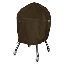 Classic Accessories® - Madrona™ Dark Cocoa Large Kamado Grill Cover (22"Dia X 40"H)