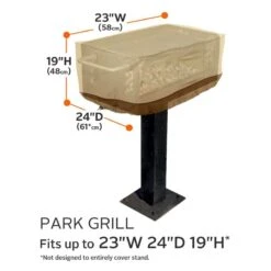 Classic Accessories® - Veranda™ Park Grill Cover (23"L X 24"W X 19"H) -Summit Trails 55 783 011501 00 9