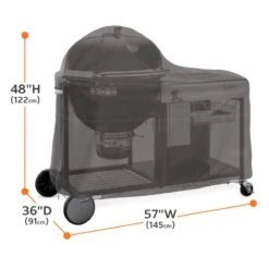 Classic Accessories® - Ravenna™ Dark Taupe Medium BBQ Grill Cover For Weber™ Summit Grills (57"L X 36"W X 48"H) -Summit Trails 55 787 265101 ec 3
