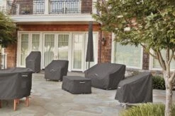 Classic Accessories® - Ravenna™ Dark Taupe X-Small BBQ Grill Cover For Weber™ Summit Grills (42"L X 38"W X 48"H) 32 Classic Accessories® - Ravenna™ Dark Taupe X-Small BBQ Grill Cover For Weber™ Summit Grills (42"L X 38"W X 48"H) -Summit Trails 55 788 015101 ec 14