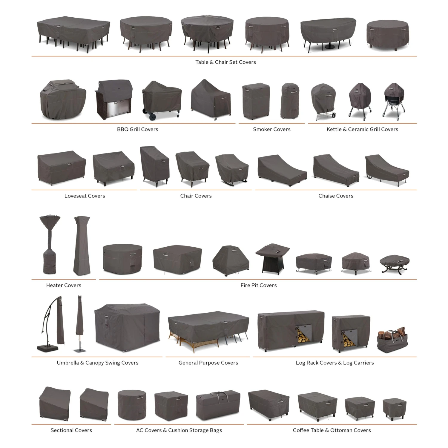 Classic Accessories® - Ravenna™ Dark Taupe X-Small BBQ Grill Cover For Weber™ Summit Grills (42"L X 38"W X 48"H) 18 Classic Accessories® - Ravenna™ Dark Taupe X-Small BBQ Grill Cover For Weber™ Summit Grills (42"L X 38"W X 48"H) - Image 16