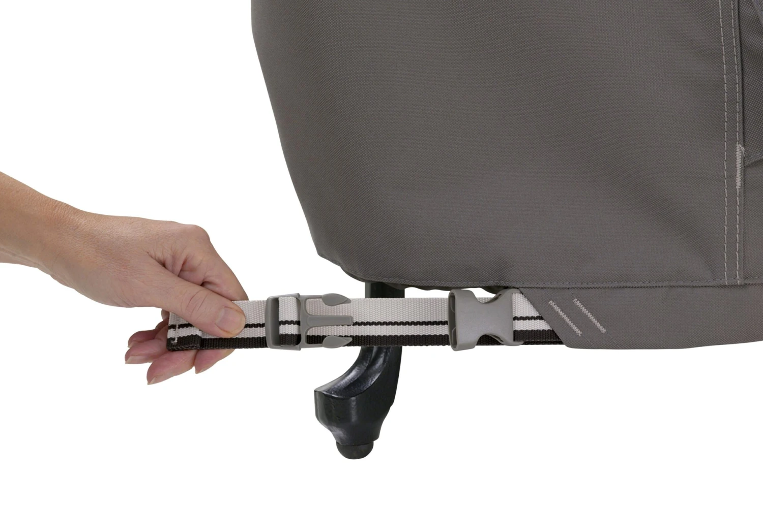 Classic Accessories® - Ravenna™ Dark Taupe X-Small BBQ Grill Cover For Weber™ Summit Grills (42"L X 38"W X 48"H) 6 Classic Accessories® - Ravenna™ Dark Taupe X-Small BBQ Grill Cover For Weber™ Summit Grills (42"L X 38"W X 48"H) - Image 4