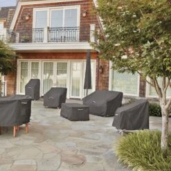 Classic Accessories® - Ravenna™ Dark Taupe X-Large Square Smoker Cover (33"L X 24.5"W X 60"H) -Summit Trails 55 853 325101 ec 14