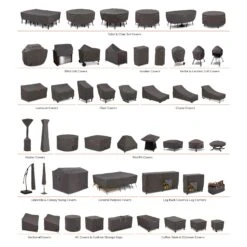 Classic Accessories® - Ravenna™ Dark Taupe X-Large Square Smoker Cover (33"L X 24.5"W X 60"H) -Summit Trails 55 853 325101 ec 17