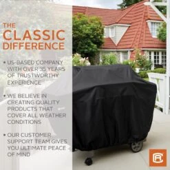 Classic Accessories® - Kettle BBQ Grill Cover For Kettle BBQ Grills (30"Dia X 43"H) -Summit Trails 55 903 040401 ec 5