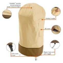 Classic Accessories® - Veranda™ Pebble Round Smoker Cover (24"Dia X 30"H) 27 Classic Accessories® - Veranda™ Pebble Round Smoker Cover (24"Dia X 30"H) -Summit Trails 55 967 011501 00 10