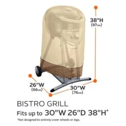 Classic Accessories® - Veranda™ Pebble Bistro Grill Cover (30"L X 26"W X 38"H) -Summit Trails 55 993 011501 00 9
