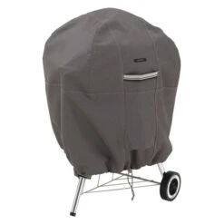 Classic Accessories® 55-998-045101-EC - Kettle Taupe BBQ Grill Cover For Kettle BBQ Grills (30"Dia X 43"H)