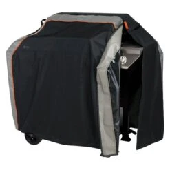 Classic Accessories® - SideSlider™ Black Large BBQ Grill Cover (64"L X 30"W X 48"H)