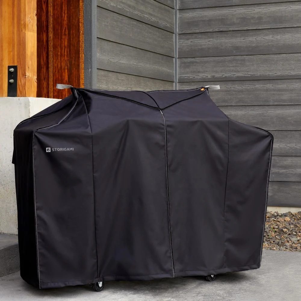 Classic Accessories® - Storigami Easy Fold Charcoal Black Large BBQ Grill Cover (64"W X 30"D X 49"H) 13 Classic Accessories® - Storigami Easy Fold Charcoal Black Large BBQ Grill Cover (64"W X 30"D X 49"H) - Image 11