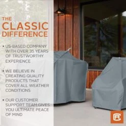 Classic Accessories® - Storigami Easy Fold Charcoal Black Large BBQ Grill Cover (64"W X 30"D X 49"H) 29 Classic Accessories® - Storigami Easy Fold Charcoal Black Large BBQ Grill Cover (64"W X 30"D X 49"H) -Summit Trails 56 291 040401 ec 12