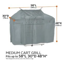Classic Accessories® - Storigami Easy Fold Monument Grey Medium BBQ Grill Cover (58"W X 30"D X 48"H) 26 Classic Accessories® - Storigami Easy Fold Monument Grey Medium BBQ Grill Cover (58"W X 30"D X 48"H) -Summit Trails 56 293 031001 ec 8