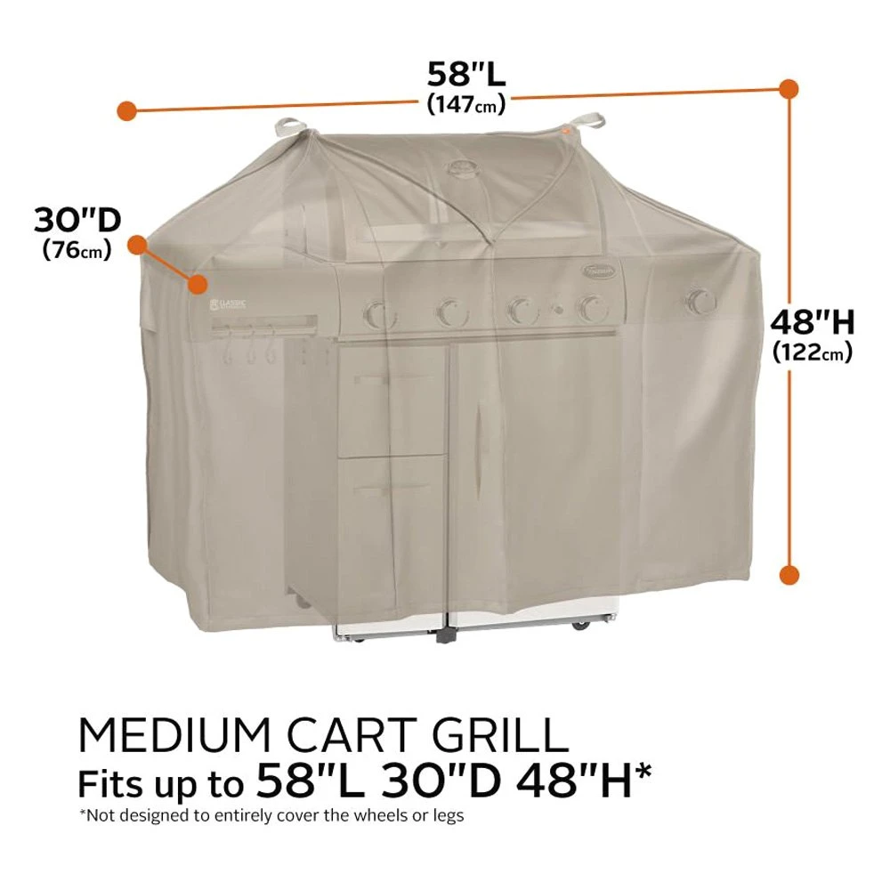 Classic Accessories® - Storigami Easy Fold Goat Tan Medium BBQ Grill Cover (58"W X 30"D X 48"H) 15 Classic Accessories® - Storigami Easy Fold Goat Tan Medium BBQ Grill Cover (58"W X 30"D X 48"H) - Image 13