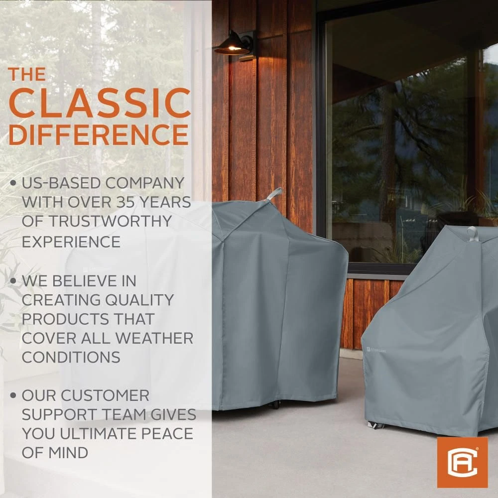 Classic Accessories® - Storigami Easy Fold Goat Tan Medium BBQ Grill Cover (58"W X 30"D X 48"H) 11 Classic Accessories® - Storigami Easy Fold Goat Tan Medium BBQ Grill Cover (58"W X 30"D X 48"H) - Image 9