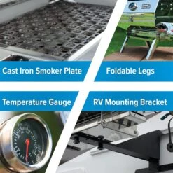 Camco® 57305 - Olympian 5500 Portable Gas Grill -Summit Trails 57305 14