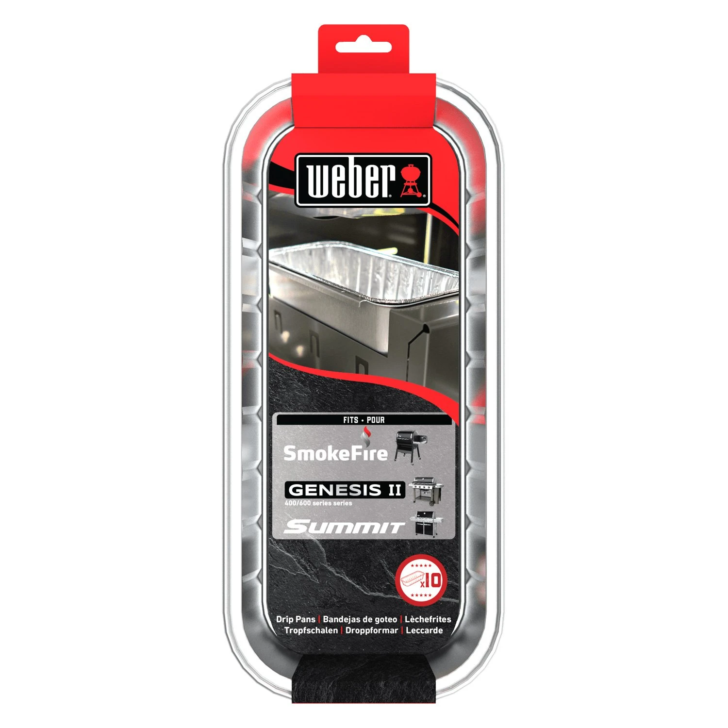 Weber® - Drip Pans For SmokeFire/Genesis I/Summit Grills 4 Weber® - Drip Pans For SmokeFire/Genesis I/Summit Grills - Image 2