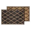 Faulkner® 68900 - Deluxe 8' X 20' Diamond (Black/Beige) Multi-Purpose Mat