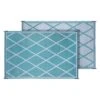 Faulkner® 68903 - Deluxe 8' X 20' Diamond (Turquoise/White) Multi-Purpose Mat -Summit Trails 68903