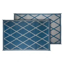 Faulkner® 68919 - Deluxe 8' X 20' Diamond (Blue/Ivory) Multi-Purpose Mat