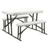 Faulkner® - Folding Picnic Table With 2 Benches -Summit Trails 69863