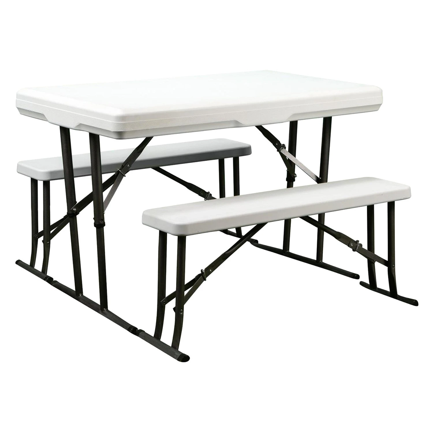 Faulkner® - Folding Picnic Table With 2 Benches 3 Faulkner® - Folding Picnic Table With 2 Benches