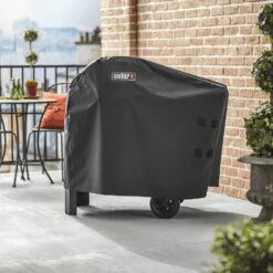 Weber® - Premium Grill Cover For Pulse 2000 Electric Grill With Cart -Summit Trails 7181 3