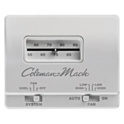Coleman-Mach® 7330F3361 - White Cool Only Analog Thermostat
