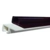 JR Products® - White Ceiling Mount Internal Slide Track