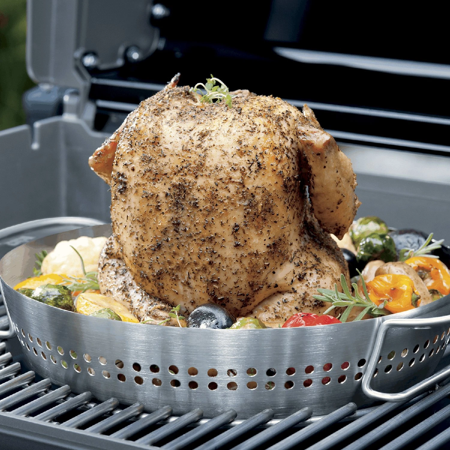 Weber® - 2-in-1 Poultry Roaster 4 Weber® - 2-in-1 Poultry Roaster - Image 2