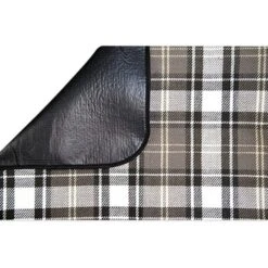 Carefree® 907003 - 6.5' L X 5.5' W Burgundy Picnic Blanket With PVC Coated -Summit Trails 907003 4