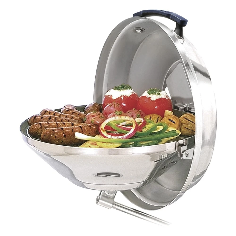 Magma® A10-104 - Marine Kettle™ Charcoal Grill With Hinged Lid 4 Magma® A10-104 - Marine Kettle™ Charcoal Grill With Hinged Lid - Image 2