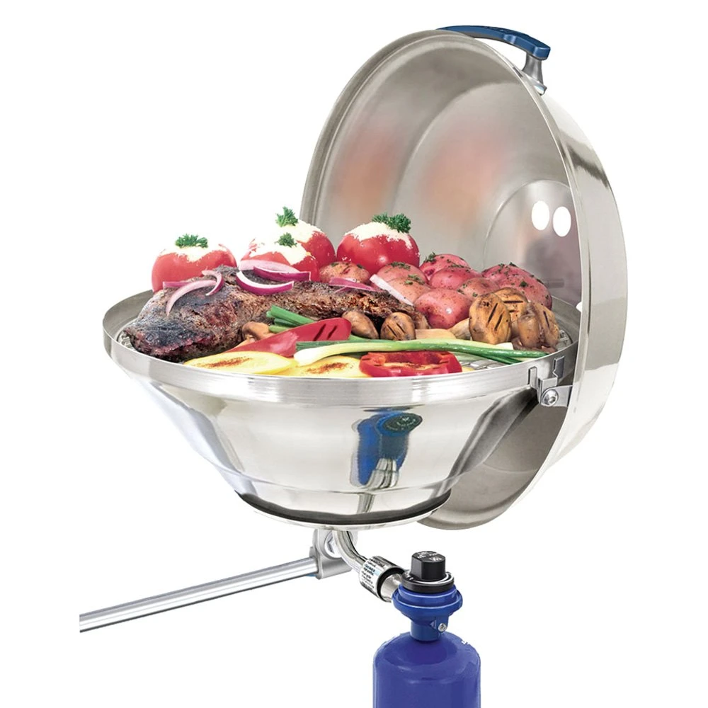 Magma® A10-215 - Marine Kettle™ Gas Grill With Hinged Lid 4 Magma® A10-215 - Marine Kettle™ Gas Grill With Hinged Lid - Image 2