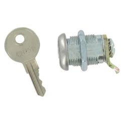 Valterra® A520VP - 0.6"L Silver Standard Key Cam Lock With Retail Package