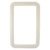 Valterra® A77007 - 15.7"W X 24.7"H Ivory Exterior Door Window Frame