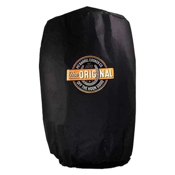Pit Barrel Cooker® - 14" Junior Black Custom Fit Smoker Cover 6 Pit Barrel Cooker® - 14" Junior Black Custom Fit Smoker Cover - Image 4