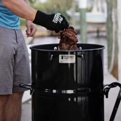 Pit Barrel Cooker® - Black Custom Fit Pit Grips -Summit Trails ac1009 3