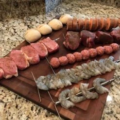 Pit Barrel Cooker® - 10" 4 Pieces Hanging Skewers -Summit Trails ac1015l10 7